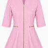 hentex-s2-light-pink_result Svijetloroza ženska medicinska bluza S2
