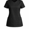 Ženska medicinska bluza T14 crna ženska medicinska bluza T14 V izrez