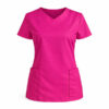 Ženska medicinska bluza T14 fuksija ženska medicinska bluza T14 V izrez